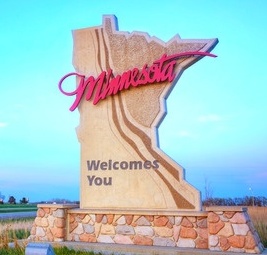Minnesota State Sign