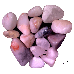 Examples of Tumbled Quartz