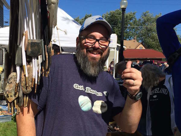 Two Harbors 2015 Gem and Mineral Show: Erik Rintamaki