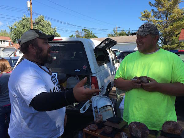 Two Harbors 2015 Gem and Mineral Show: Chris Seidl, Lakerman Agates